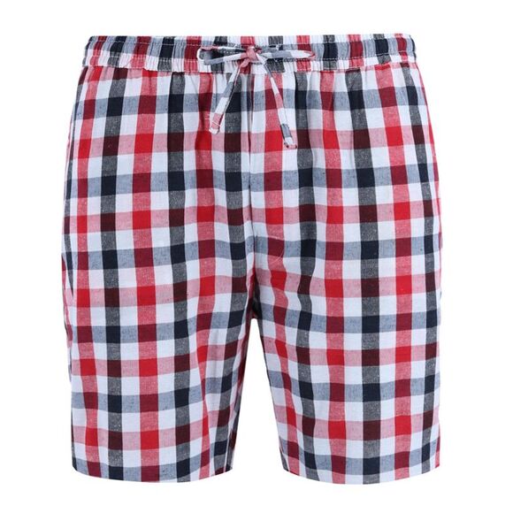 Ten West Apparel Men's Plaid Lounge Shorts - Picture 1 of 3
